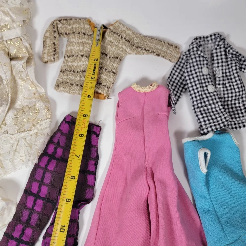 VTG Barbie Doll Fashions / Clone / Mommy Made Mixed Lot‎ Skirts Tops Dresses Etc